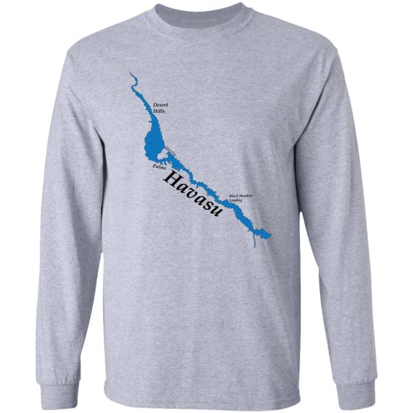 lake havasu map long sleeve