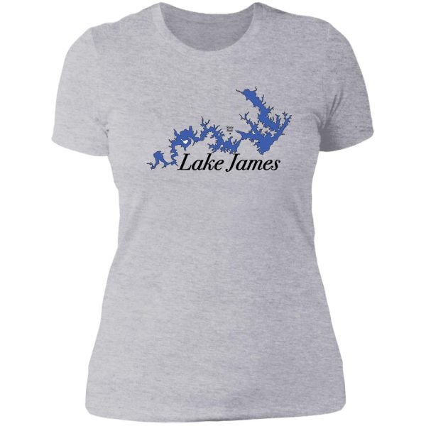 lake james linville nc lady t-shirt