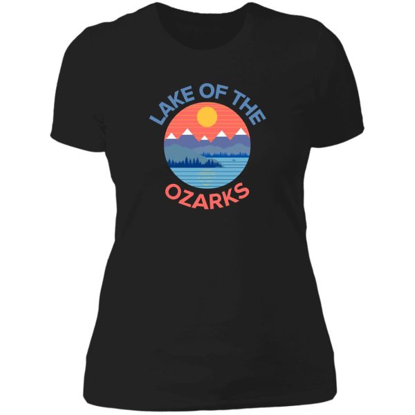 lake of the ozarks lady t-shirt
