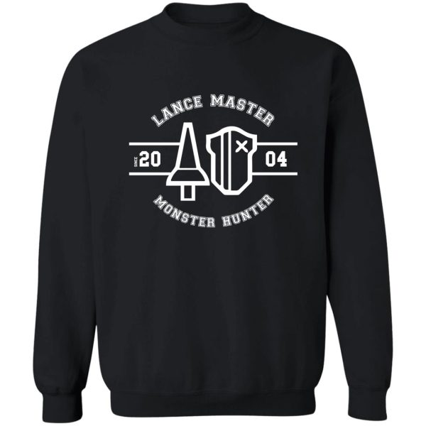 lance master - monster hunter sweatshirt