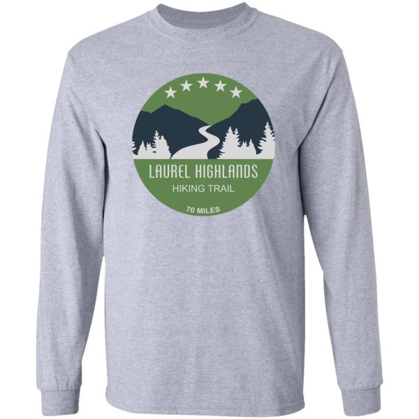 laurel highlands hiking trail long sleeve