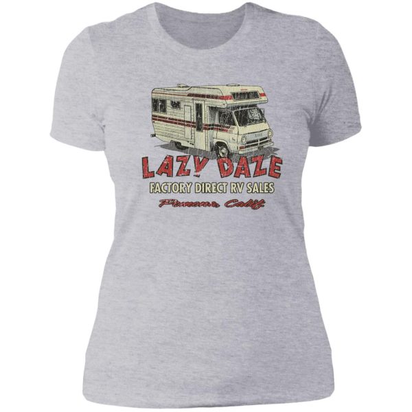 lazy daze 1956 lady t-shirt