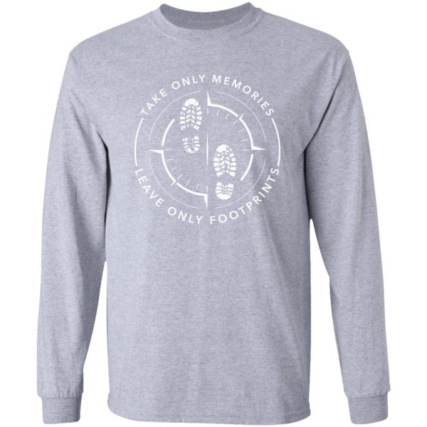 leave only footprints long sleeve