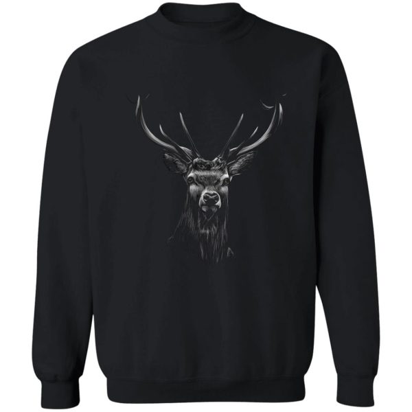legendary animals deer sweatshirt