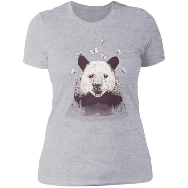 let's bear friends lady t-shirt