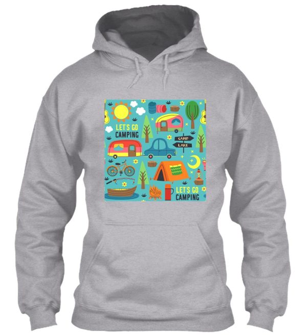 lets go camping hoodie