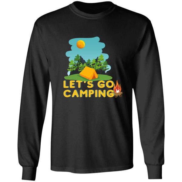 lets go camping long sleeve