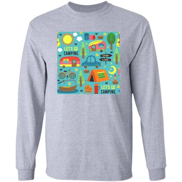 lets go camping long sleeve