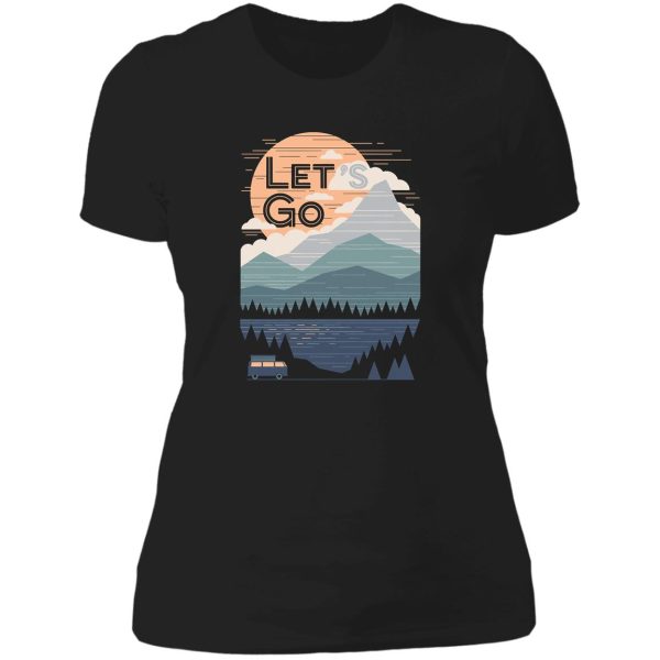 let's go lady t-shirt