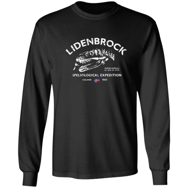 lidenbrock - (journey to the centre of the earth) long sleeve