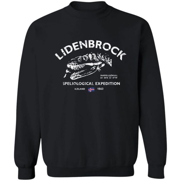 lidenbrock - (journey to the centre of the earth) sweatshirt
