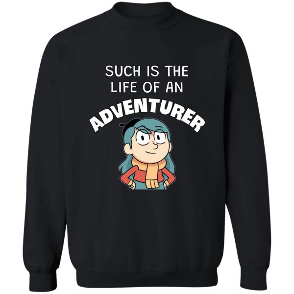life of an adventurer hilda sweatshirt