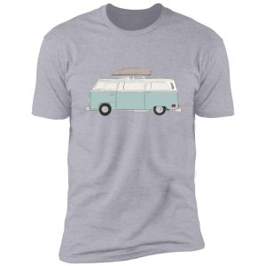 light blue camper van shirt