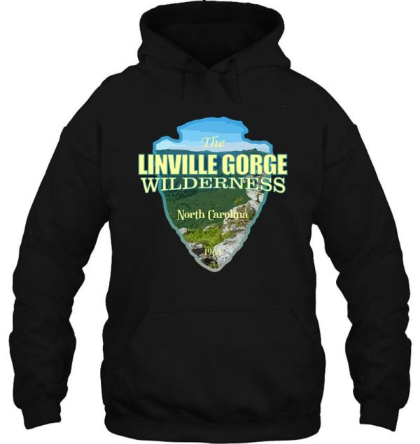 linville gorge wilderness (arrowhead) hoodie