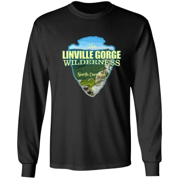 linville gorge wilderness (arrowhead) long sleeve