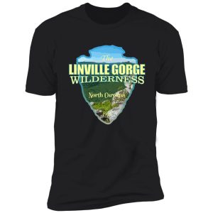 linville gorge wilderness (arrowhead) shirt