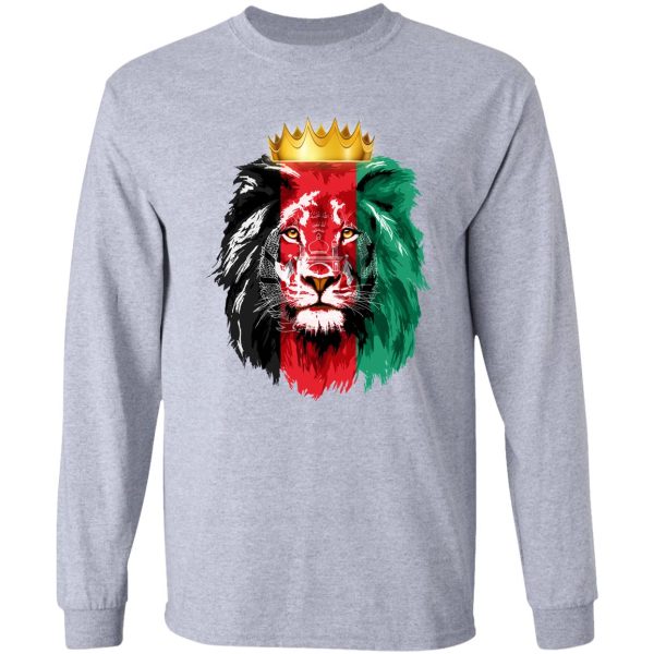 lion king afghanistan. long sleeve