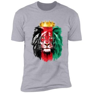 lion king afghanistan. shirt