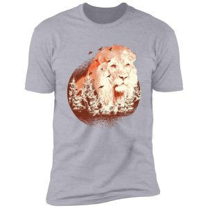 lion nature wilderness shirt