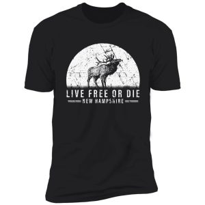 live free or die new hampshire hiking shirt