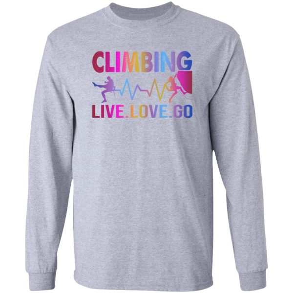 live love climbing long sleeve