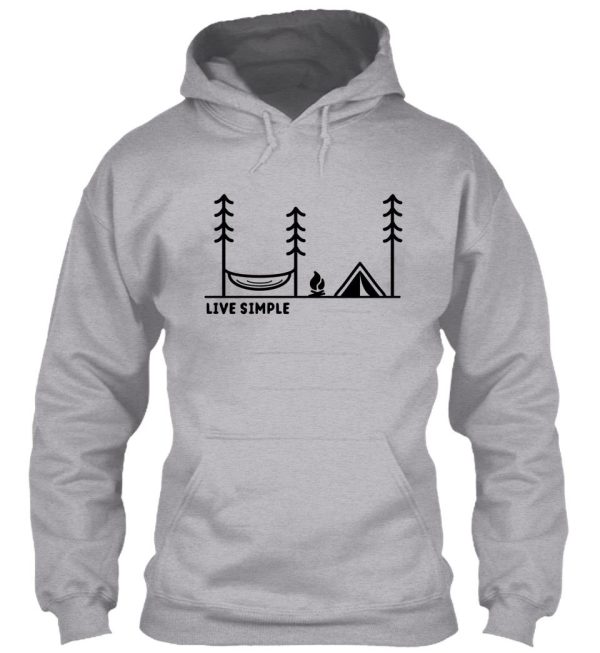 live simple hoodie