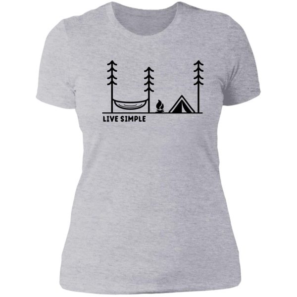 live simple lady t-shirt