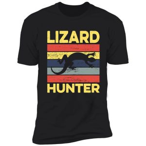 lizard hunter funny natural hunting shirt