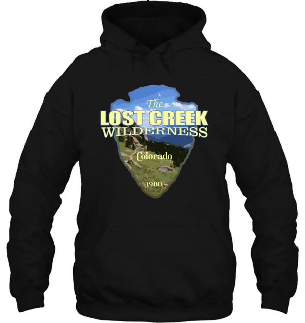 lost creek wilderness (arrowhead) hoodie