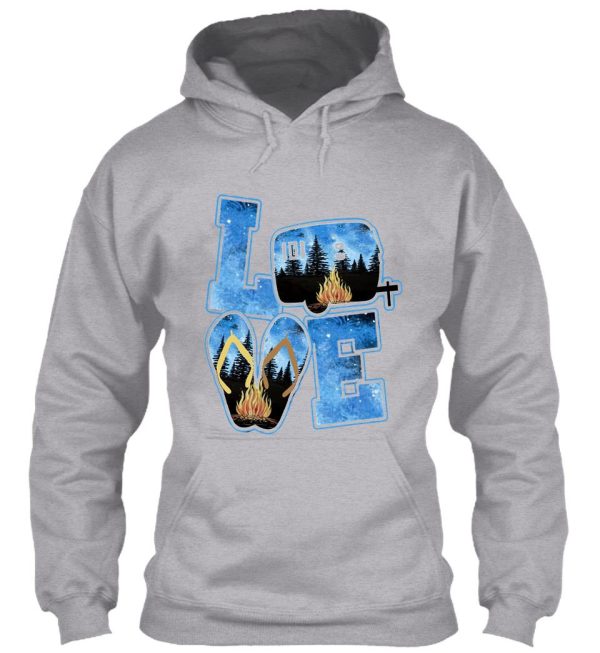 love campfire life campfire camping i love camping hoodie