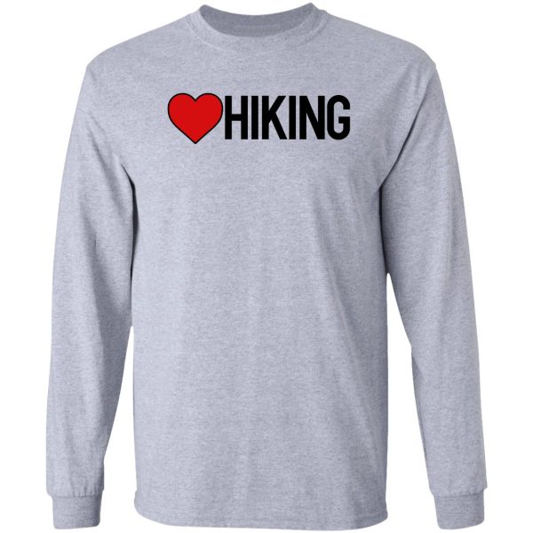 love hiking - camper hiker long sleeve