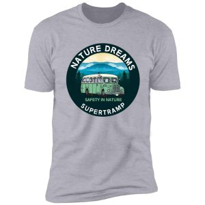magic bus into the wild - canada - love nature - free spirts - respect nature shirt