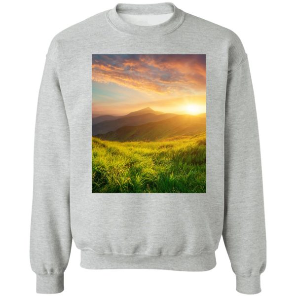 majestic mountains sweatshirt