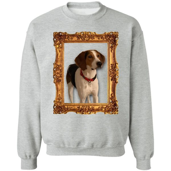 majestic treeing walker coonhound dog picture frame art tree walker sweatshirt