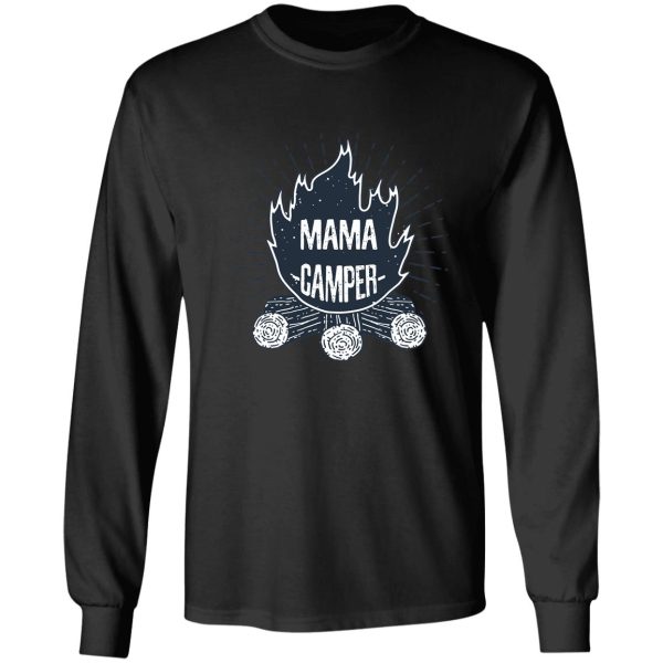 mama papa happy camper-t shirt long sleeve