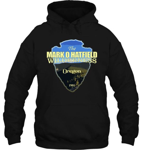 mark o hatfield wilderness (arrowhead) hoodie