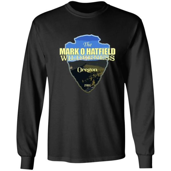 mark o hatfield wilderness (arrowhead) long sleeve