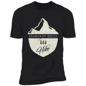 maroon bells colorado mountain hike shirt