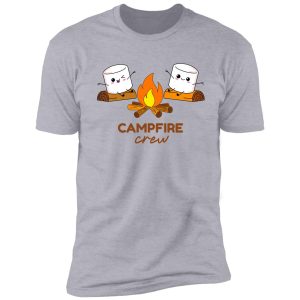 marshmallow campfire crew shirt