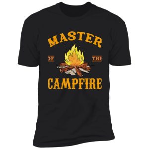 master of the campfire camping shirt
