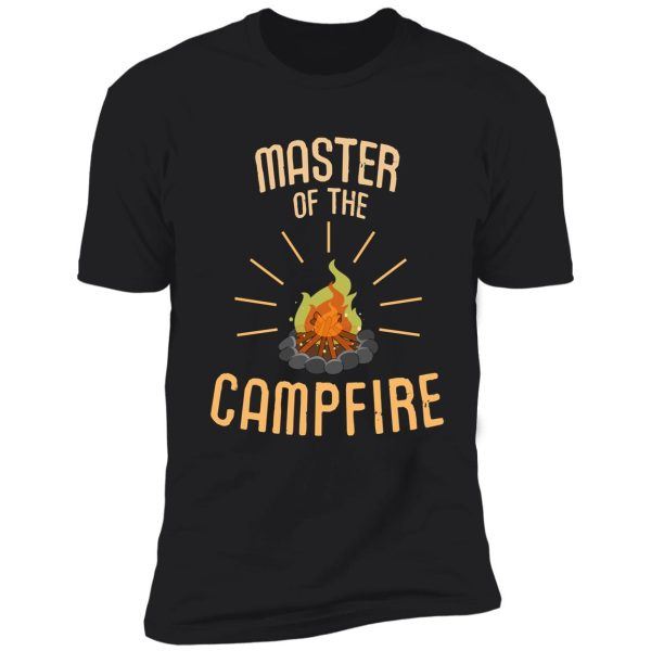 master of the campfire camping shirt