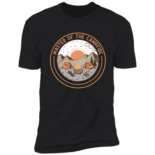 master of the campfire camping shirt vintage camper shirt