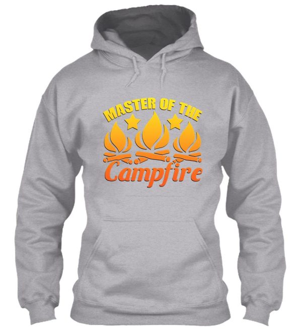 master of the campfire graphic camping t-shirt hoodie