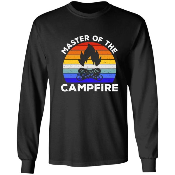 master of the campfire iv - camping outdoors long sleeve
