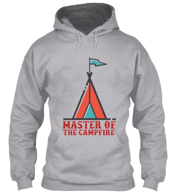 master of the campfire stickers hoodie