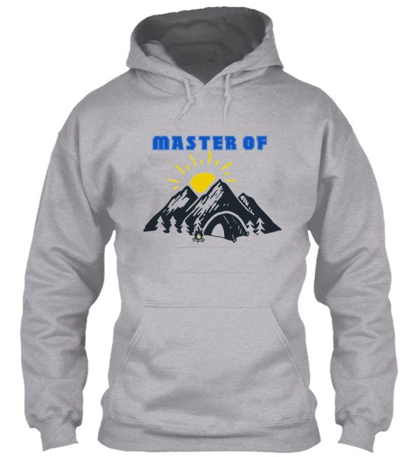 master of the campfire stickers hoodie