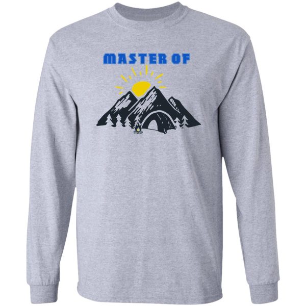 master of the campfire stickers long sleeve