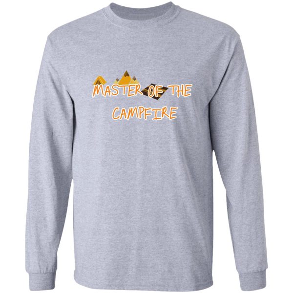 master of the campfire stickers long sleeve