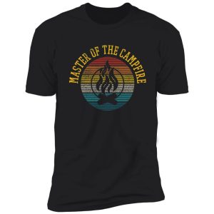 master of the campfire vintage camping scout camper shirt