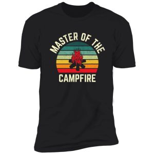 master of the campfire vintage camping shirt